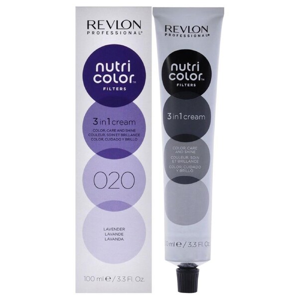 Nutri Color Cream - 020 Lavender by Revlon for Unisex - 3.3 oz Hair Color 3.3 oz