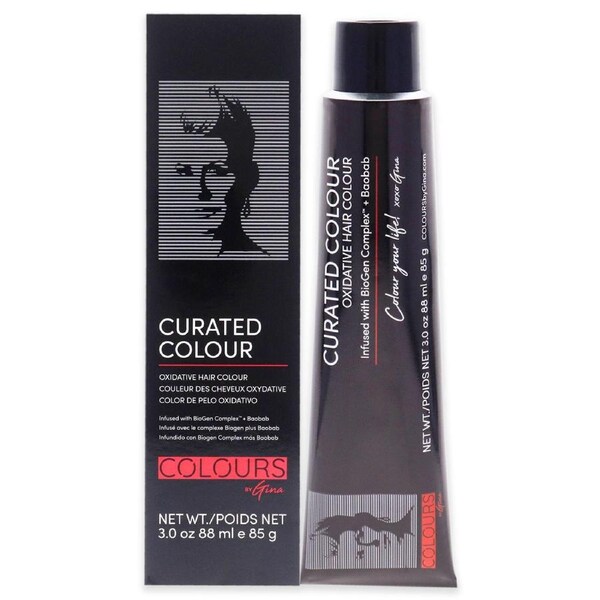 Curated Colour - 6.11-6BB Dark Cool Blonde by Colours By Gina for Unisex - 3 oz Hair Color 3 oz