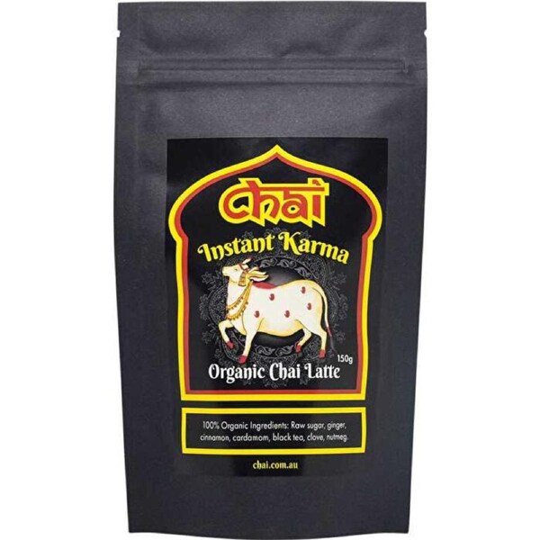 Chai Tea Instant Karma Organic Chai Latte 150g 150g