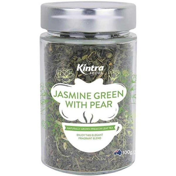 Kintra Foods Loose Leaf Tea Jasmine Green with Pear 100g 100g