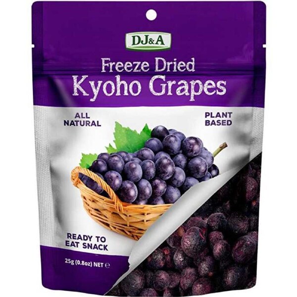 Dj&a Freeze Dried Kyoho Grapes 10x25g 10x25g