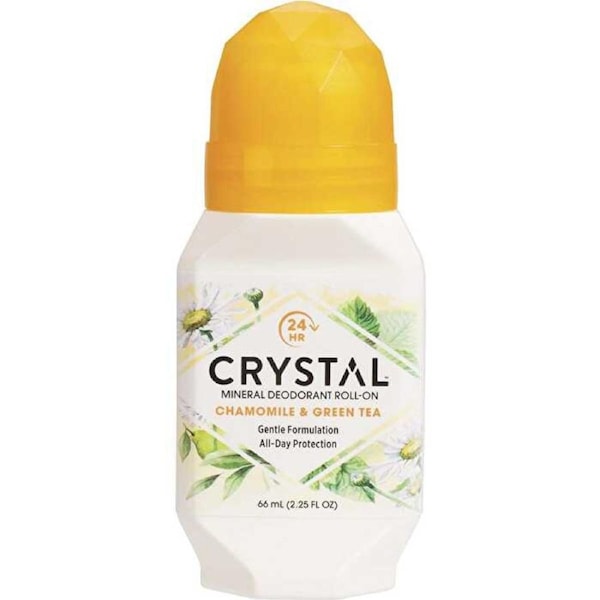 Crystal Roll-On Deodorant Chamomile & Green Tea 66ml 66ml