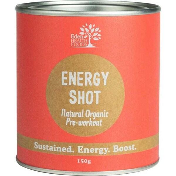 Eden Healthfoods Energy Shot Pre-Workout 150g 150g