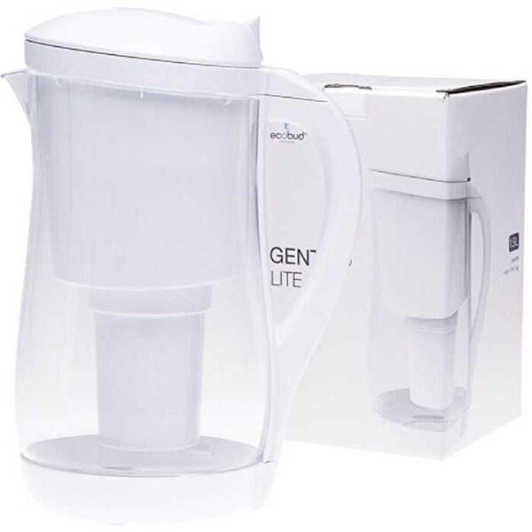 Ecobud Gentoo Plastic Water Filter Jug White 1500ml 1500ml