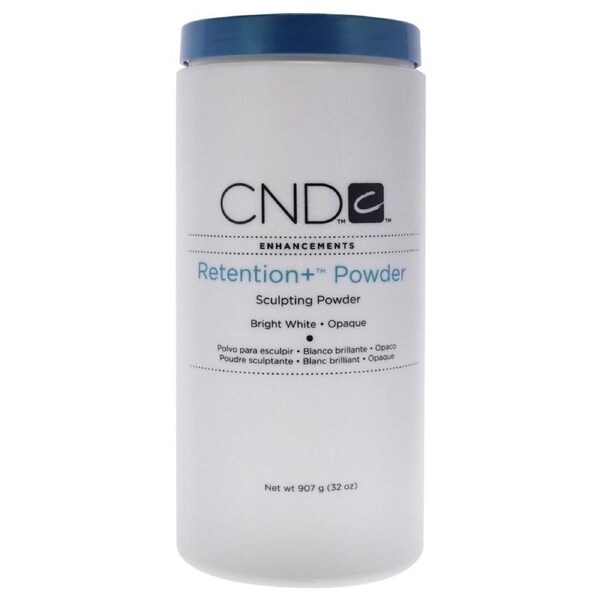 Retention Plus Sculpting Powder - Bright White Opaque by CND for Women - 32 oz Powder 32 oz