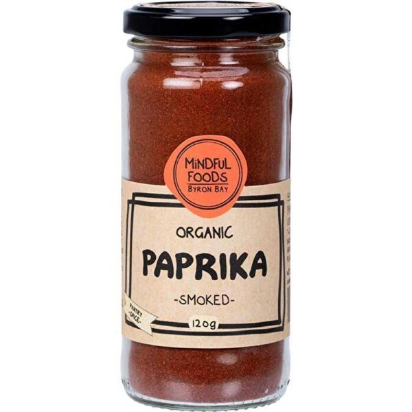 Mindful Foods Paprika Smoked Organic 120g 120g