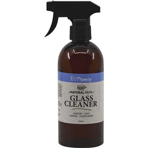 Vrindavan Glass Cleaner Eco Family Windows, Mirrors, Showers 500ml 500ml