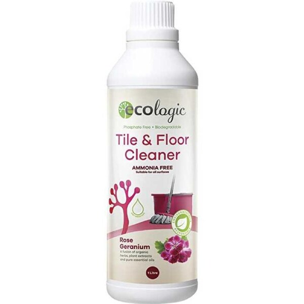Ecologic Tile & Floor Cleaner Rose Geranium 1000ml 1000ml