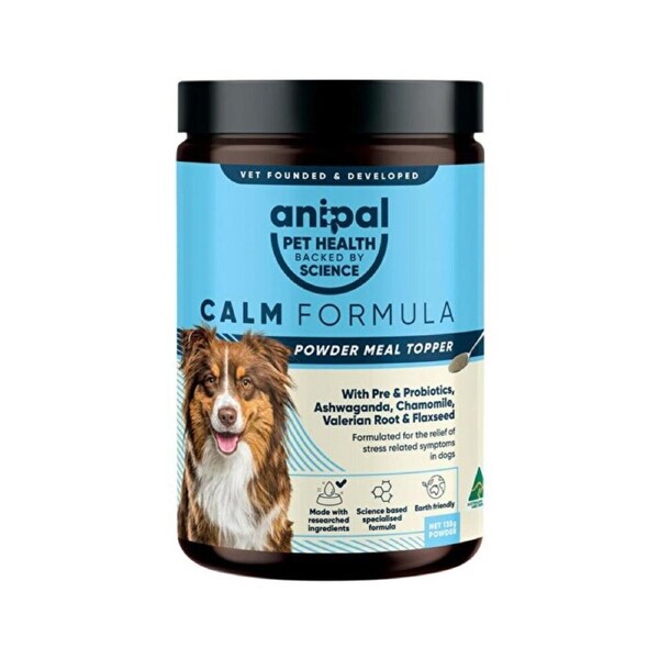Anipal Calm Formula Powder Meal Topper (for Dogs) 135g 135g