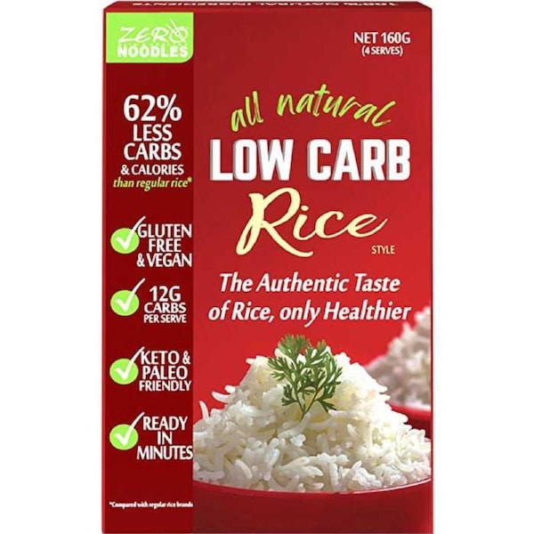 Zero Slim & Healthy Low Carb Rice 160g 160g