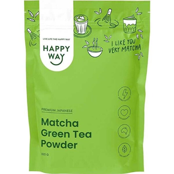 Happy Way Matcha Green Tea Powder 100g 100g