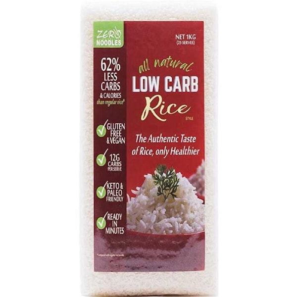Zero Slim & Healthy Low Carb Rice 1kg 1kg