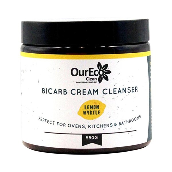 OurEco Clean BiCarb Cream Cleanser Lemon Myrtle 550g 550g