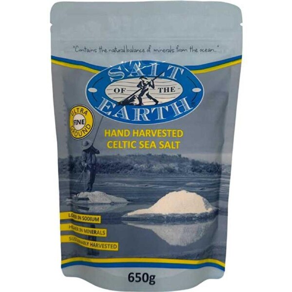 Salt of the Earth Celtic Sea Salt Ultra Fine 650g 650g