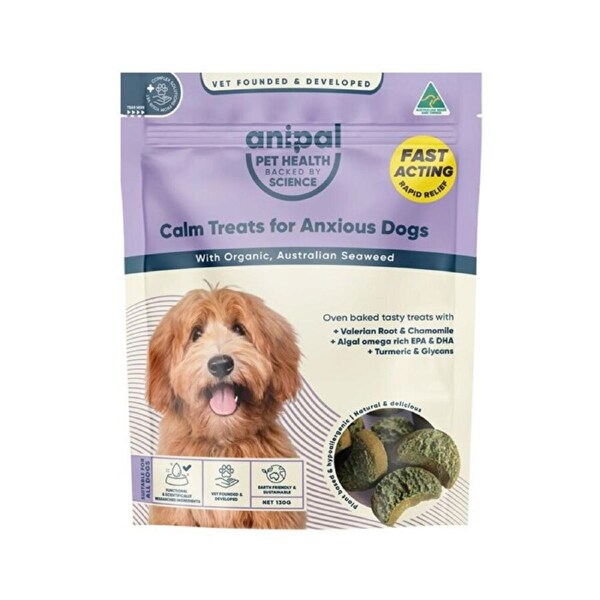 Anipal Calm Treats for Anxious Dogs 130g 130g