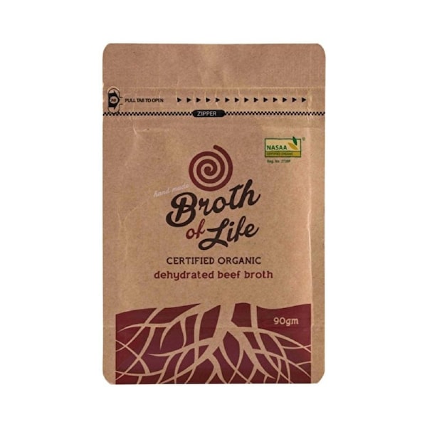 Broth Of Life Org Dehydrated Beef Broth Refill 90g 90g
