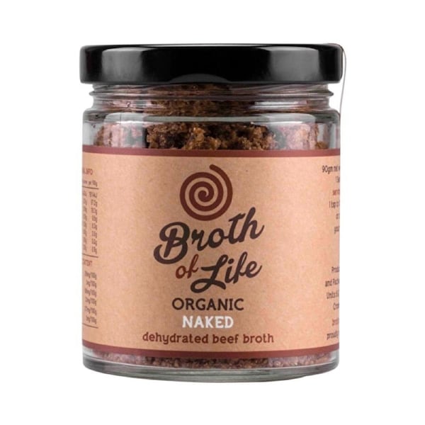 Broth Of Life Org Dehydrated Beef Broth Naked 90g 90g