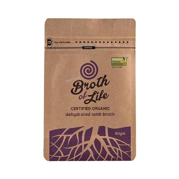 Broth Of Life Org Dehydrated Lamb Broth Refill 90g 90g