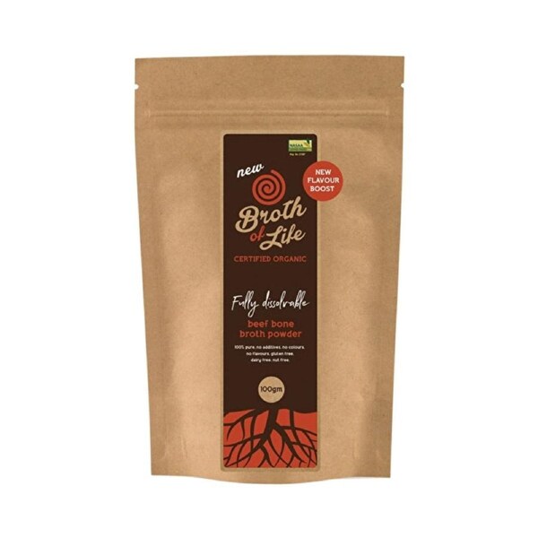 Broth Of Life Org Freeze Dried Beef Bone Broth Powder 100g 100g