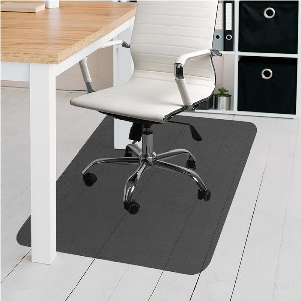 120x90cm Marlow Chair Mat for Carpet or Hard Floor Protectors PVC Mats Clear / Rectangle for Hard Floor