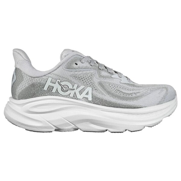 Hoka Women's Clifton 10 Running Shoes Cosmic Grey/Stardust US Women's 6.5