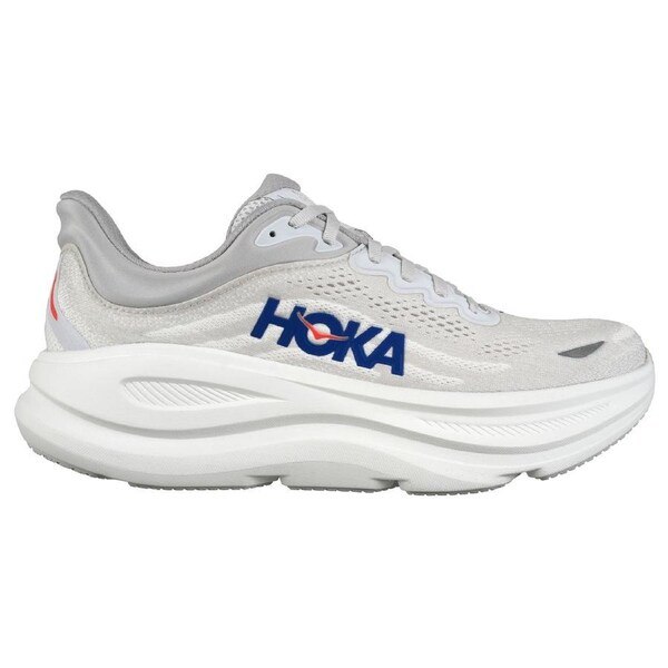 Hoka Men's Bondi 9 Running Shoes Cosmic Grey/Ultramarine US Men's 12