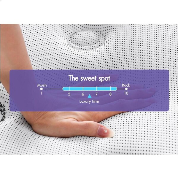 34cm Mattress STARRY EUCALYPT Euro Top Queen Double King Single Medium Firm Queen