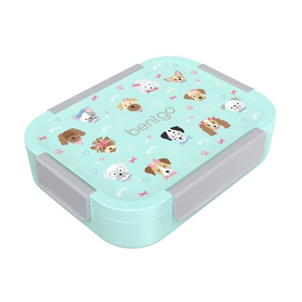 Bentgo Kids Snap & Go LunchBox - Puppies Puppies