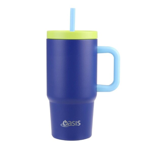 Oasis Insulated Junior Commuter Tumbler 700ml - Peacock Blue Peacock Blue