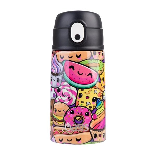 Oasis Stainless Steel Double Wall Insulated Kid's Drink Bottle 400ML - Squishies Squishies