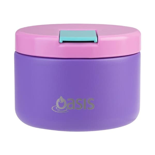 Oasis Insulated Food Flask 300ml - Mermaid Purple Mermaid purple