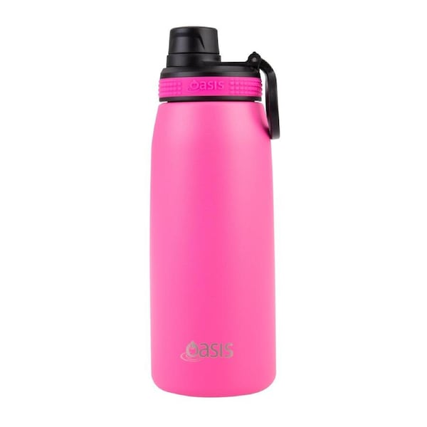 Oasis Insualted Sports Bottle With Screw Cap 780ml - Neon Pink neon pink