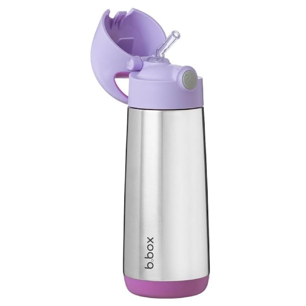 B.Box Insulated Drink Bottle 500ml - Sugar Plum Sugar Plum