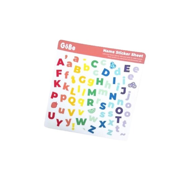 GoBe Sticker Sheet Multicolor