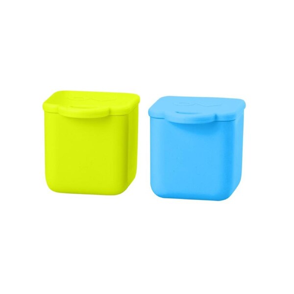 Omiedip Silicone Dip Containers Set 2 Blue / Lime