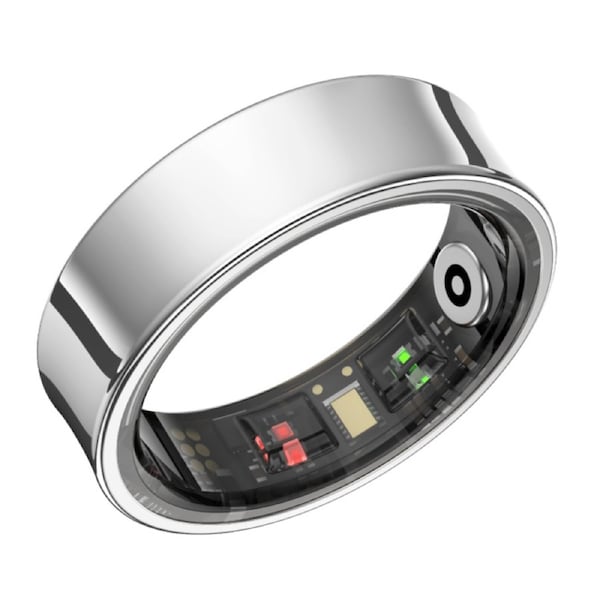 FORGE Arcus Stainless Steel Smart Ring Silver / 8