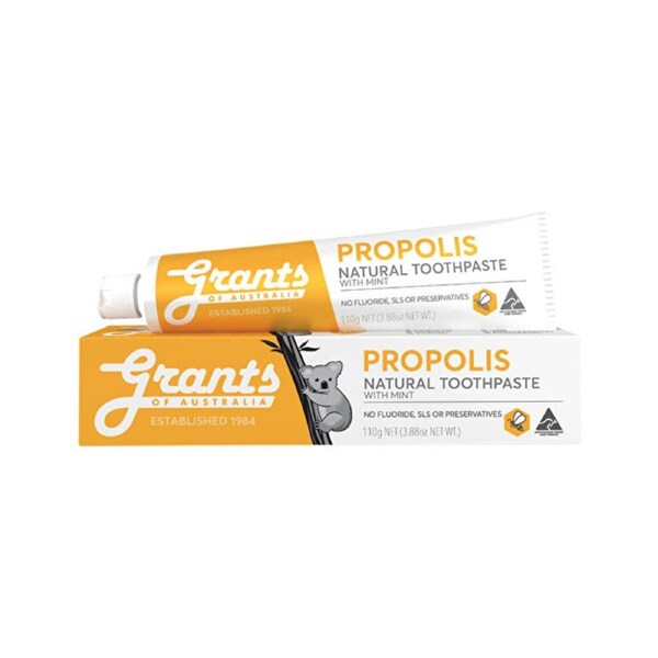 Grants Of Australia Natural Toothpaste Propolis with Mint 110g 110g