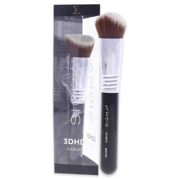 Kabuki Brush - 3DHD Black by SIGMA for Women - 1 Pc Brush 1 Pc