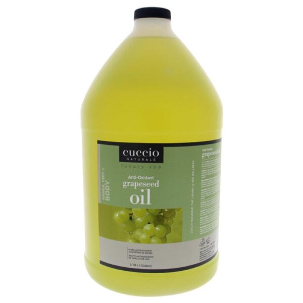 Luxury Spa Anti-Oxidant Oil - Grapeseed by Cuccio Naturale for Unisex - 1 Gallon Oil 1 Gallon