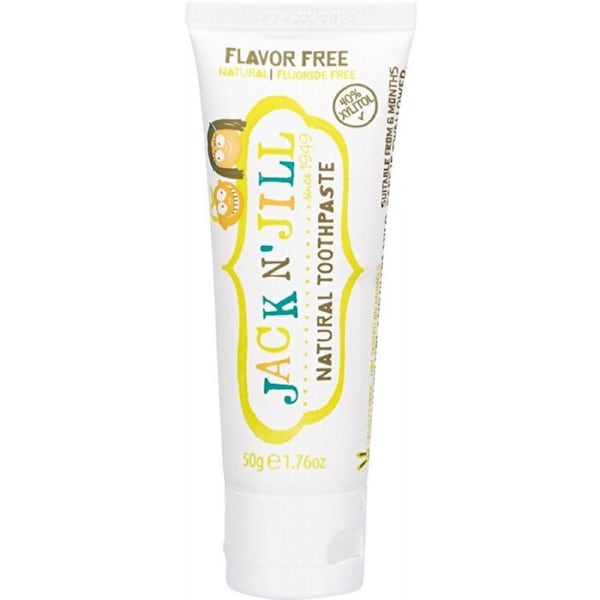 Jack N' Jill Natural Toothpaste (Fluoride Free) Flavour Free 50g 50g