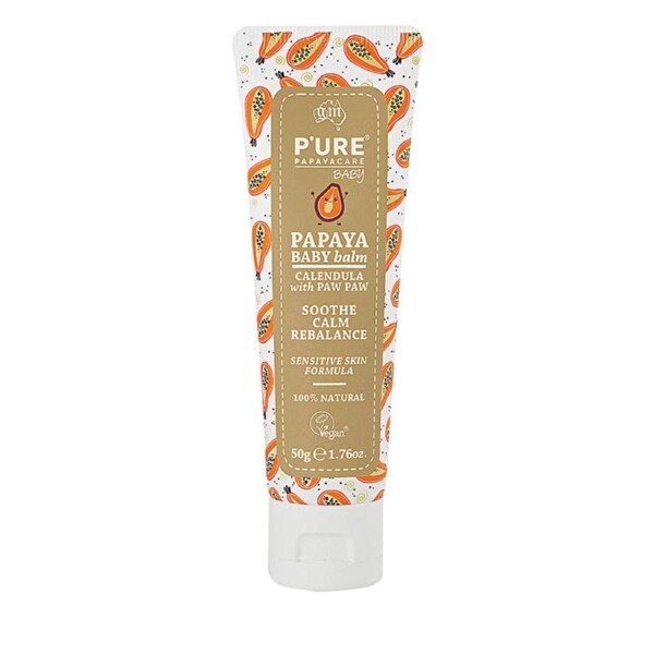 P'URE Papayacare Baby Papaya Baby Balm (Calendula with Paw Paw) 50g 50g