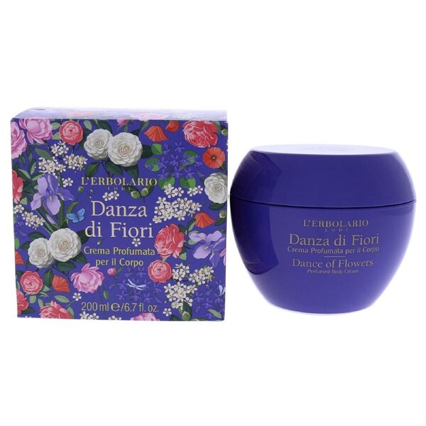 Perfumed Body Cream - Dance Of Flowers by LErbolario for Women - 6.7 oz Body Cream 6.7 oz