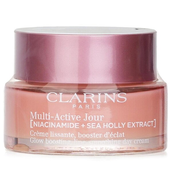 Clarins Multi-Active Jour ( Niacinamide + Sea Holly Extract) Glow Boosting Line-Smoothing Day Cream All Skin Types 50ml/1.7oz 50ml/1.7oz