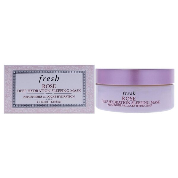 Fresh Rose Deep Hydration Sleeping Mask by Fresh for Women - 2.36 oz Mask 2.36 oz
