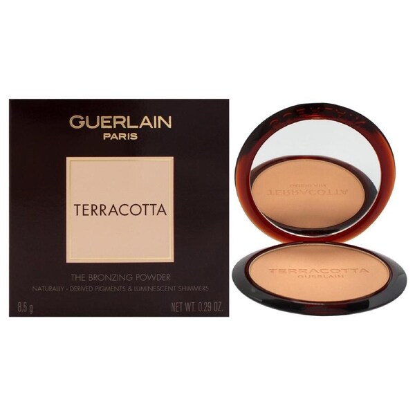 Guerlain The Bronzing Powder 96 Percent Naturally - 3 Medium Warm by Guerlain for Women - 0.29 oz Powder 0.29 oz