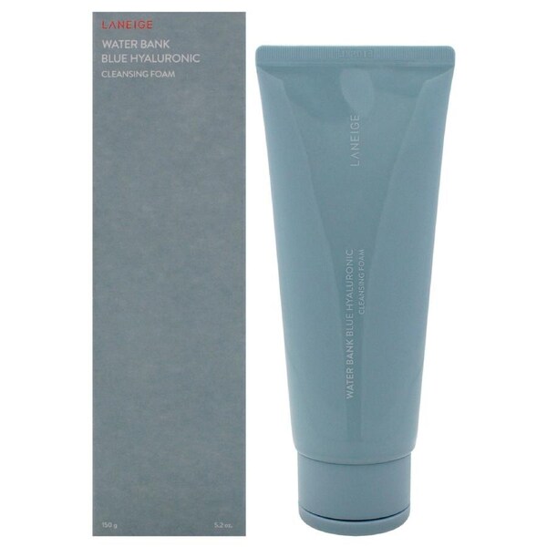 Water Bank Blue Hyaluronic Cleansing Foam by Laneige for Unisex - 5.2 oz Cleanser 5 oz