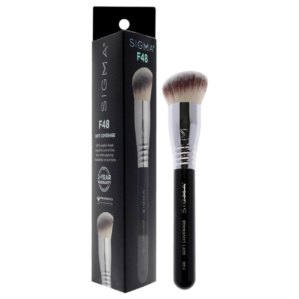 SIGMA Soft Coverage Brush - F48 by SIGMA for Women - 1 Pc Brush 1 Pc