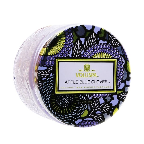 Voluspa Petite Jar Candle - Apple Blue Clover 90g/3.2oz 90g/3.2oz
