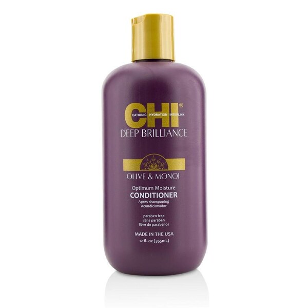 CHI Deep Brilliance Olive & Monoi Optimum Moisture Conditioner 355ml/12oz 355ml/12oz