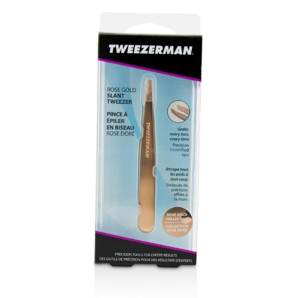 Tweezerman Slant Tweezer - Rose Gold (Studio Collection) Rose Gold